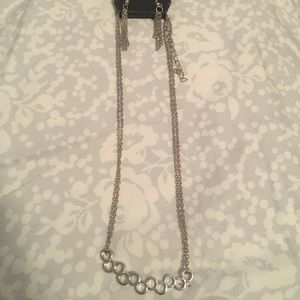 Necklace and earring pair